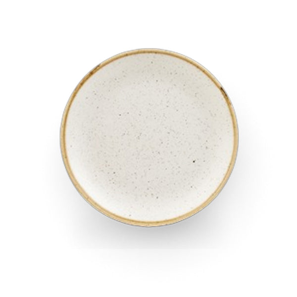 PLATO ENSALADA CHURCHILL BARLEY WHITE 21.7 CM