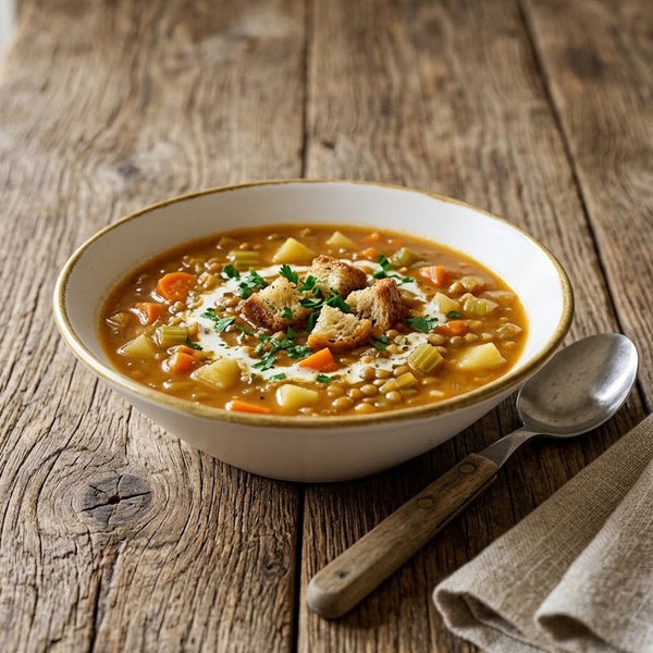 BOWL SOPA CHURCHILL BARLEY WHITE 19.6 CM