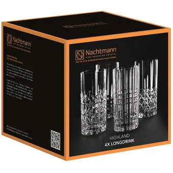 SET 4 VASOS LARGO HIGHLAND