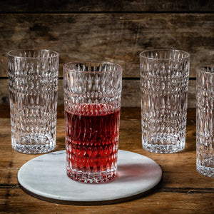 SET 4 VASOS LARGO ETHNO