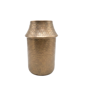 FLORERO BRONCE MARTILLADO