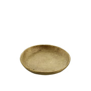 PLATO DE HIERRO DORADO