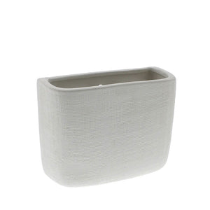 MACETA DE PARED BLANCA L