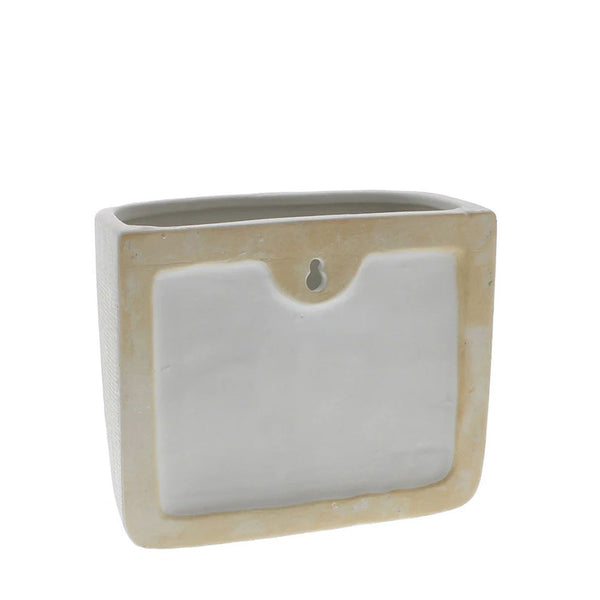 MACETA DE PARED BLANCA L