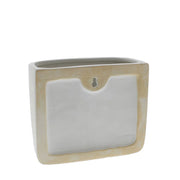 MACETA DE PARED BLANCA L