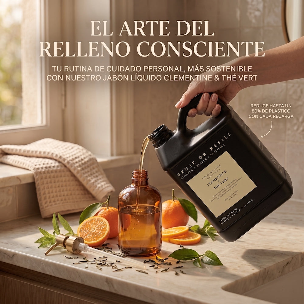 REFILL JABÓN LIQUIDO CLÉMENTINE & THE VERT