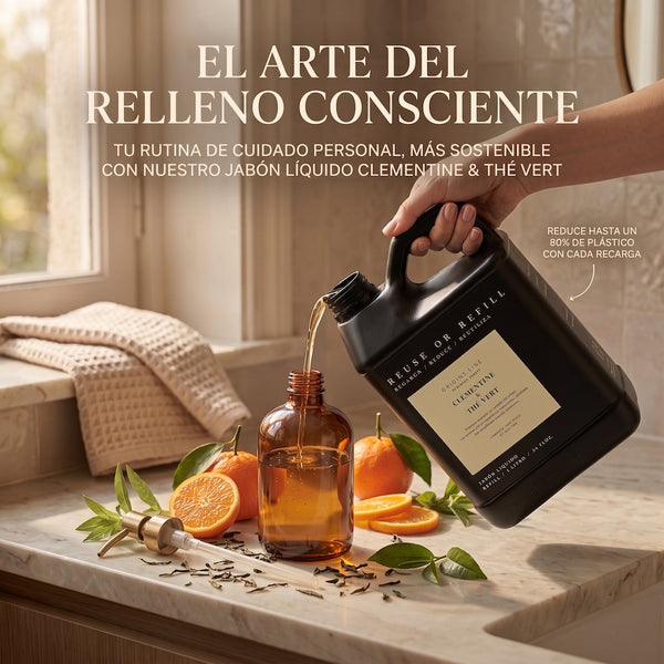 REFILL JABÓN LIQUIDO CLÉMENTINE & THE VERT