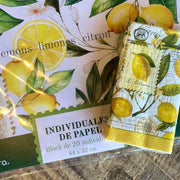 PACK DE INDIVIDUAL Y SERVILLETA LEMON BAISL