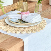 CAMINO DE MESA LINO BLANCO