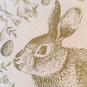 INDIVIDUALES DE  PAPEL PASCUA VINTAGE 🐰