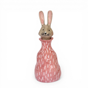 BOTELLA CONEJO DE RAYAS 🐰