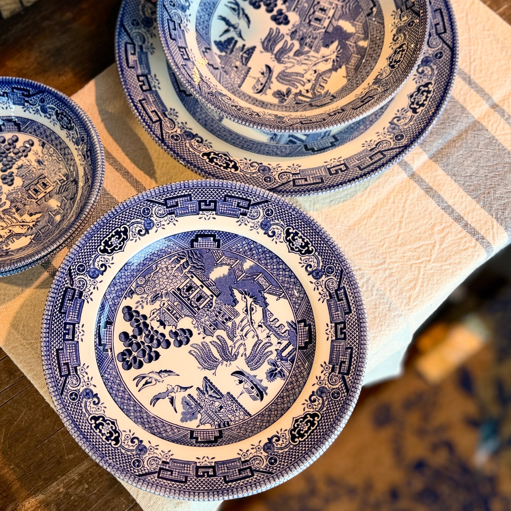 BOWL BLUE WILLOW CHURCHILL 15,5 CMS