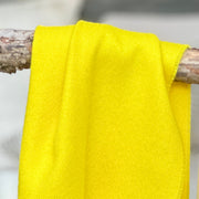 BUFANDA  100% BABY ALPACA COLOR AMARILLA