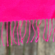 BUFANDA  100% BABY ALPACA COLOR FUCSIA