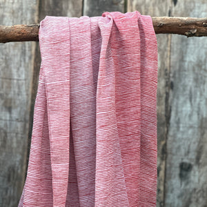 PAÑUELO LARGO DE ALGODÓN  OPPOSITION ROUGE