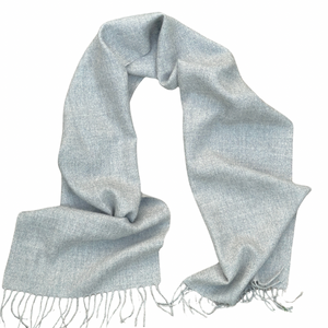 BUFANDA 100% BABY ALPACA COLOR GRIS