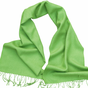 BUFANDA 100% BABY ALPACA COLOR VERDE