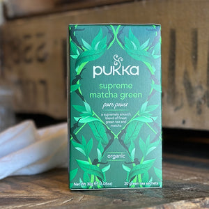 PUKKA, SUPREME MATCHA GREEN