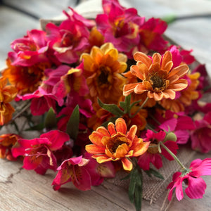 RAMO DE FLORES ASTROMELIAS Y CRISANTEMOS