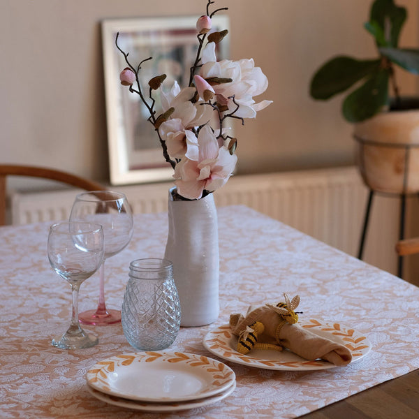 PLATO ESPIGA COMIDA AMARILLO