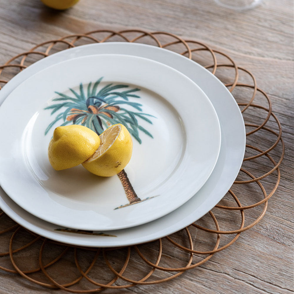 PLATO PALMERA 23 CM