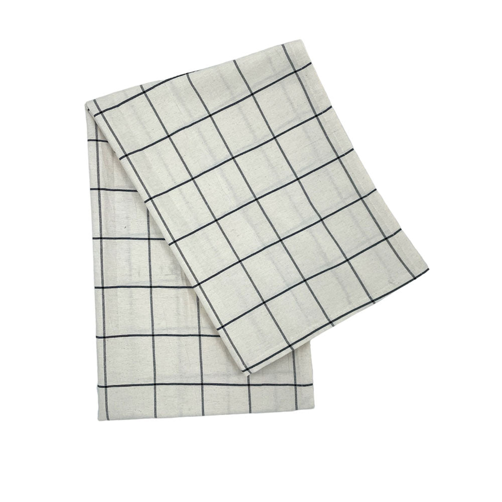 CAMINO DE MESA LINEAS CUADRADAS BLANCO