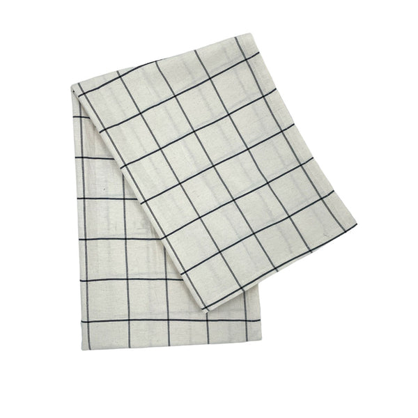 CAMINO DE MESA LINEAS CUADRADAS BLANCO