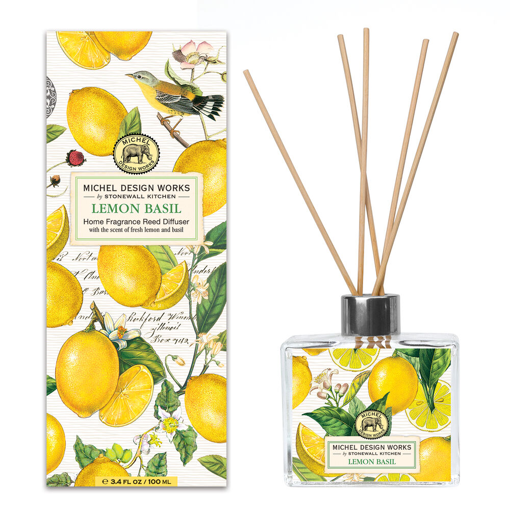 DIFUSOR CON DISEÑO LEMON BASIL