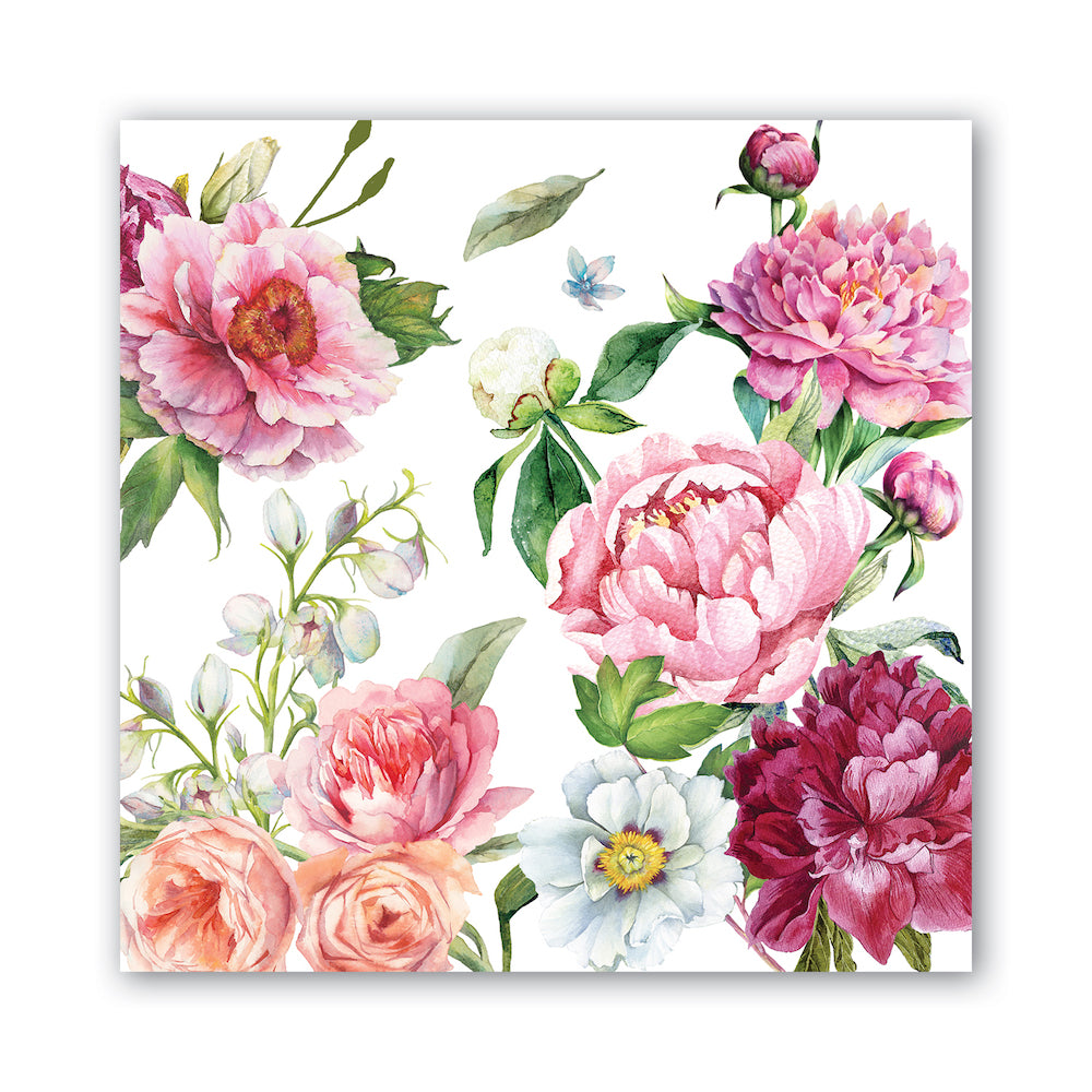 SERVILLETA LUNCHEON BLUSH PEONY