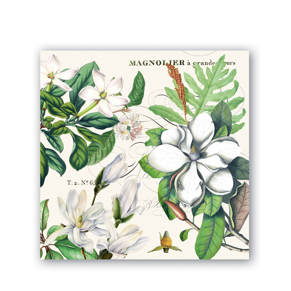 SERVILLETA COCKTAIL MAGNOLIA PETALS