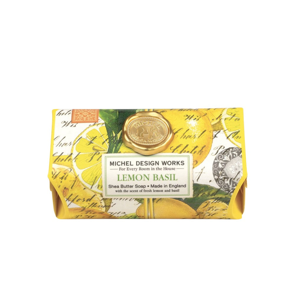 JABÓN BARRA GRANDE LEMON BASIL