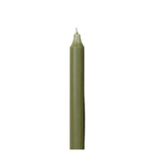 VELA CANDELABRO 30 CM MOSS GREEN