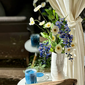 AMAPOLA BLANCA 63 CM