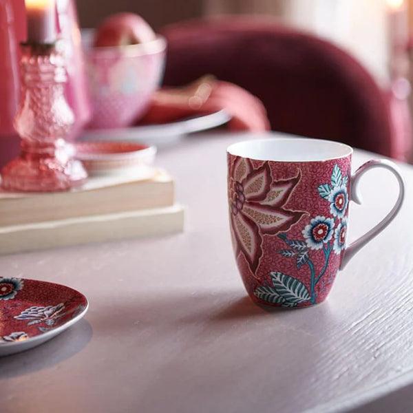 SET DOS TAZONES DARK ROSE 350 ml