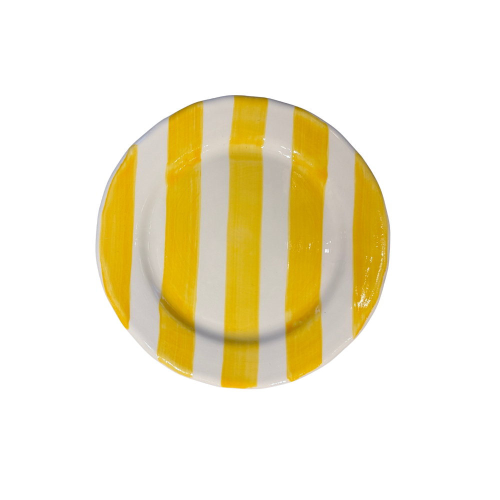 PLATO SARAH ENSALADA AMARILLO 16 CM