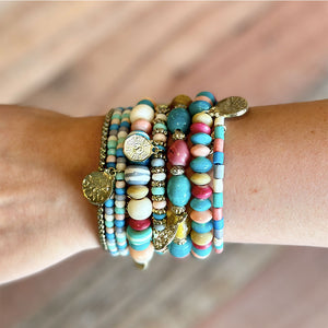 BRAZALETE ESPIRAL ROSE CLAIR