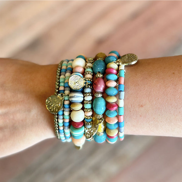 BRAZALETE ESPIRAL ROSE CLAIR