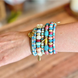 BRAZALETE ESPIRAL ROSE CLAIR