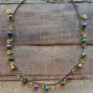 COLLAR PERLE SPIRALE