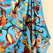 PAÑUELO ARBRE ET JUNGLE BLEU CLAIRE