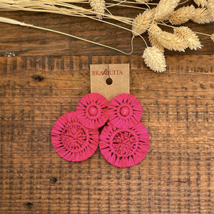 AROS RAPHIA ROSE FONCE