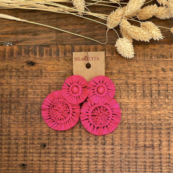 AROS RAPHIA ROSE FONCE