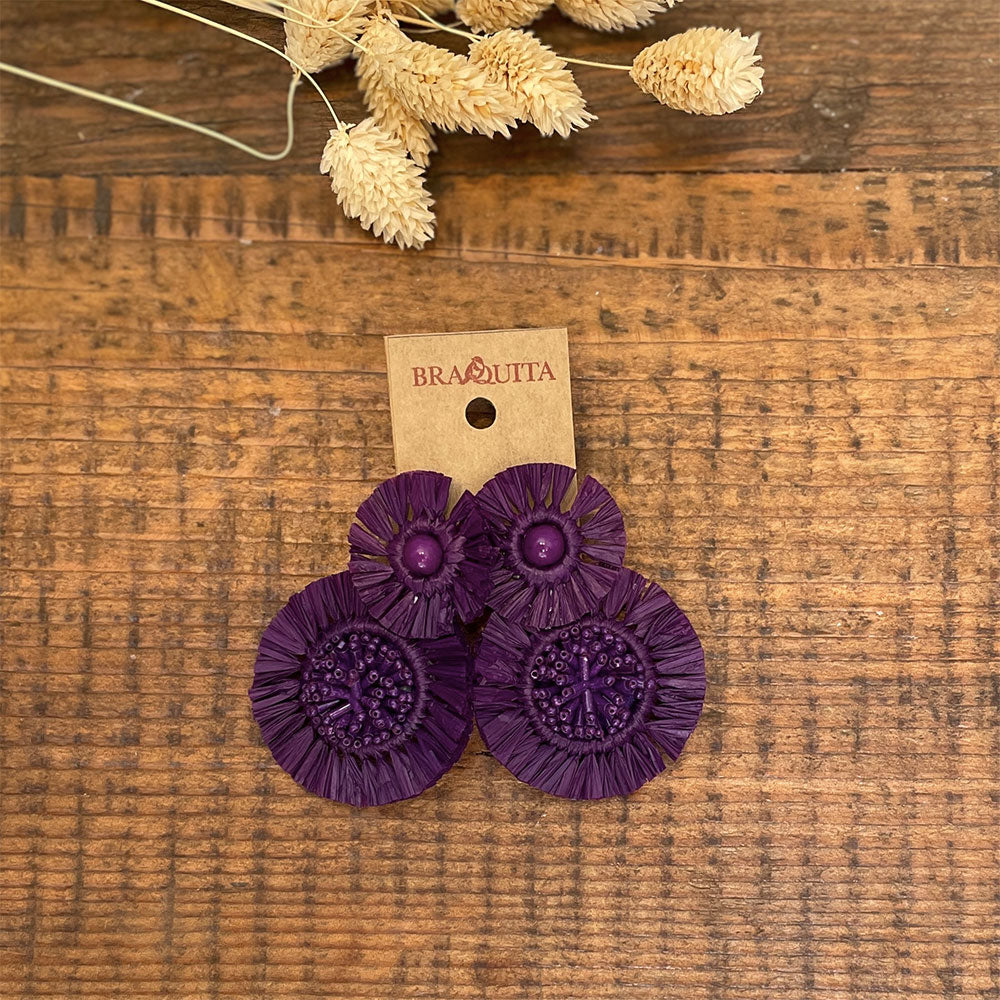 AROS RAPHIA LILAS FONCE