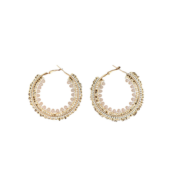 AROS CREOLE PERLES ECRU