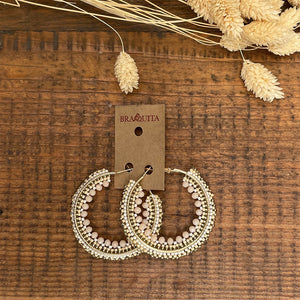 AROS CREOLE PERLES ECRU