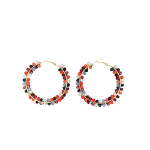 AROS CREOLE PERLES MULTI CLAIR