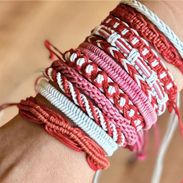 BRAZALETE ROSADO SURTIDO