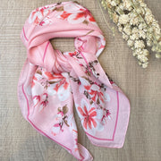 PAÑUELO CARRE ROSE CLAIR