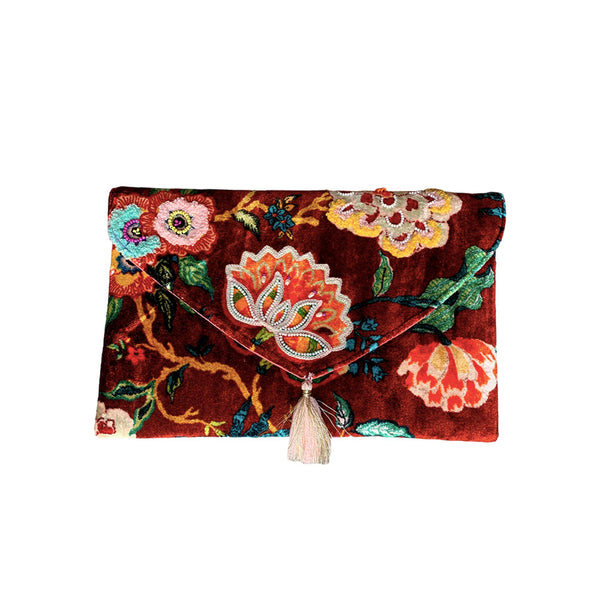 BOLSO DU SOIR MARRON CLAIR