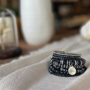 BRAZALETE ESPIRAL NOIR